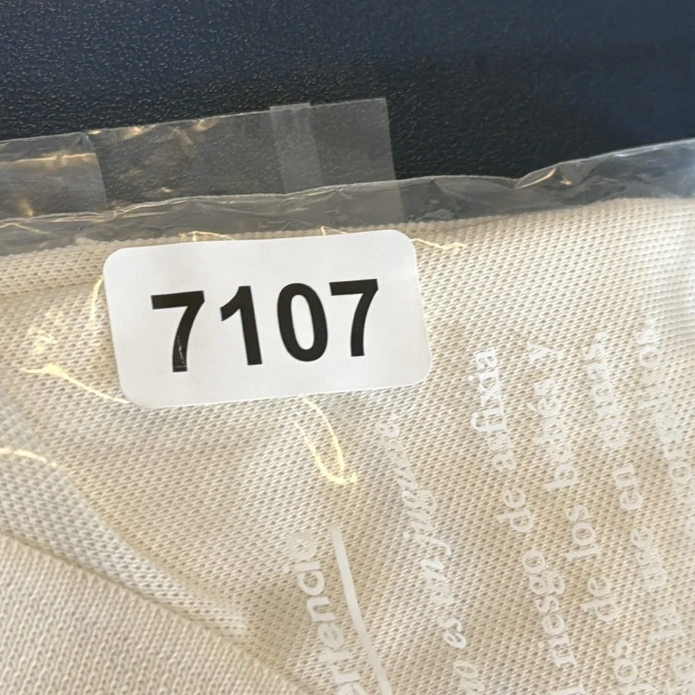 Outdoor Voices Birdie Cropped Polo‎ Women's XXL Milk Stone NWT - Picture 12 of 13